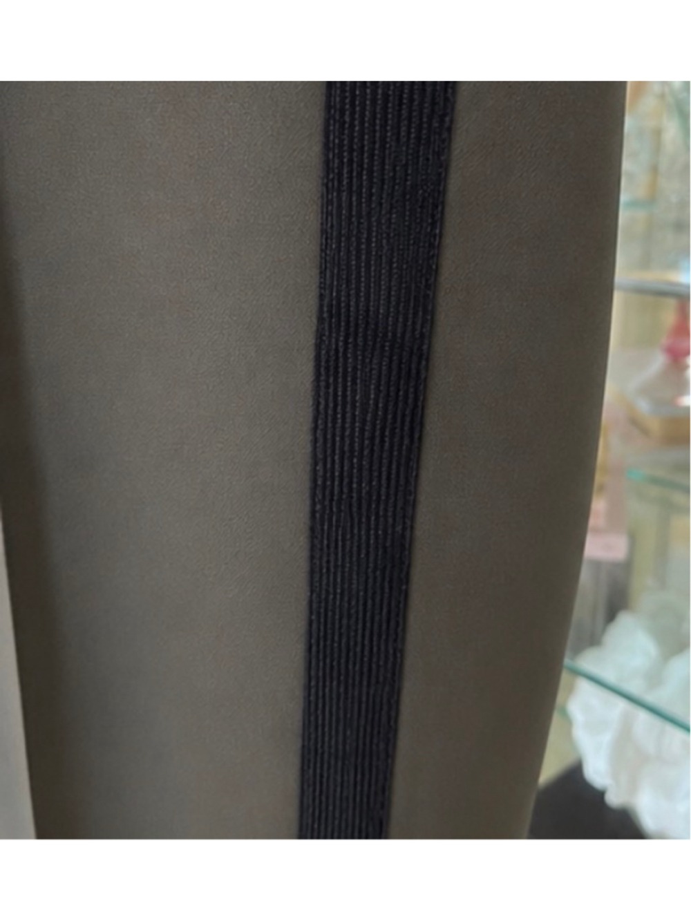 Men's Todd Snyder Dress Pants, Waist 34, Olive Green and Black new! - Picture 4 of 7